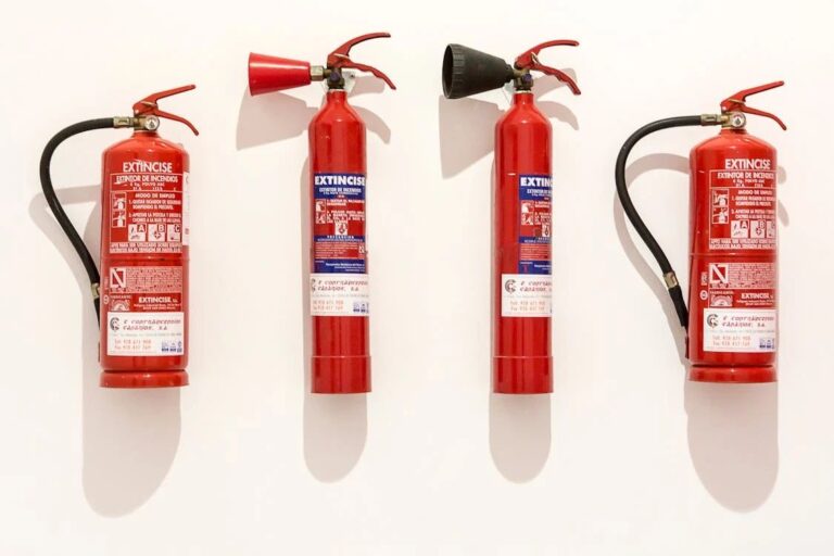 Oznakowanie i rodzaje gaśnic pożarowych