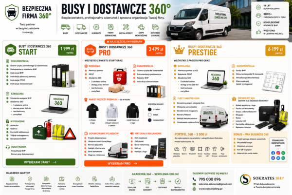 BUSY I DOSTAWCZE 360° - oferta transportowa BUSY I DOSTAWCZE 360° - oferta transportowa