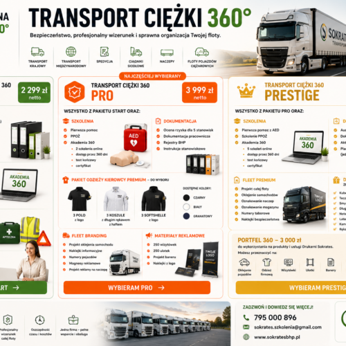 TRANSPORT CIĘŻKI 360° - oferta transportowa TRANSPORT CIĘŻKI 360° - oferta transportowa